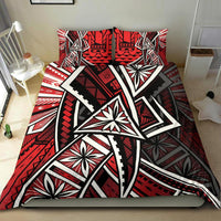 Tahiti Bedding Set - Tribal Flower Special Pattern Red Color - Polynesian Pride