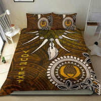 Pohnpei Custom Personalised Bedding Set - Polynesian Boar Tusk - Polynesian Pride