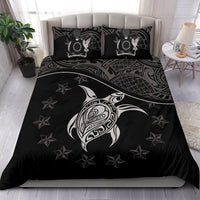 Cook Islands Bedding Set Black - Polynesian Pride