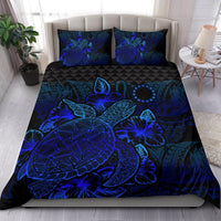 Polynesian Bedding Set - Cook Islands Duvet Cover Set Blue Color - Polynesian Pride