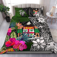 Fiji Bedding Set - Turtle Plumeria Banana Leaf Crest - Polynesian Pride