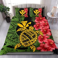 Hawaii Bedding Set - Hawaii Turtle Hibiscus Polynesian Bedding Set - Aphos Style - Polynesian Pride