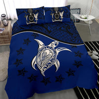 Cook Islands Bedding Set Dark Blue - Polynesian Pride