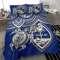 Guam Polynesian Duvet Cover Set - White Turtle - Polynesian Pride