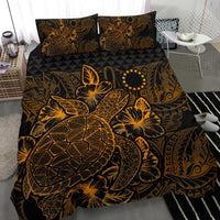 Polynesian Bedding Set - Cook Islands Duvet Cover Set Gold Color - Polynesian Pride