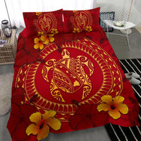 Hawaii Bedding Set - Hawaii Turtle Polynesian Bedding Set - Oil Style - Polynesian Pride
