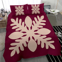 Hawaiian Royal Pattern Bedding Set - Pink - D1 Style - Polynesian Pride