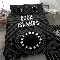 Cook Island Bedding Set - Seal With Polynesian Tattoo Style ( Black) - Polynesian Pride