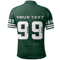 Personalize Hawaii Warrior Football Polo Shirt 2020 Champion AH - Polynesian Pride