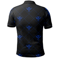 Kanaka Maoli Polo Shirt Regal AH - Polynesian Pride