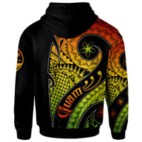 Guam Custom Hoodie Guam Polynesian Decorative Patterns - Polynesian Pride