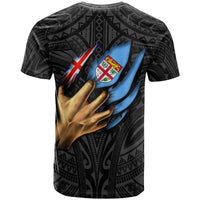 Fiji T Shirt Fijian In Me (Black) - Polynesian Pride