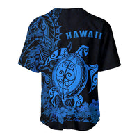 Hawaii Polynesian Baseball Jersey Blue Sea Turtles Hawaiian LT13 - Polynesian Pride