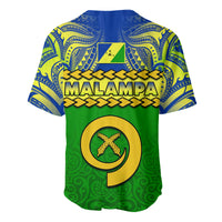 Malampa Province Baseball Jersey Vanuatu Pig Tusk Polynesian Flag Style LT14 - Polynesian Pride