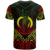 Vanuatu T Shirt Vanuatuan Seal Tribal Reggae Color Patterns - Polynesian Pride