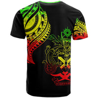 Solomon Islands T Shirt Solomon Islands Tatau Reggae Patterns - Polynesian Pride