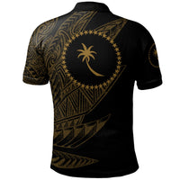 Chuuk State T Shirt Legends Are Born In Gold Color - Polynesian Pride