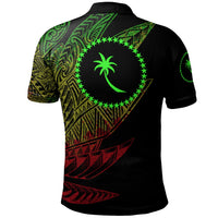 Chuuk State Polo Shirt Legends Are Born In Reggae Color - Polynesian Pride