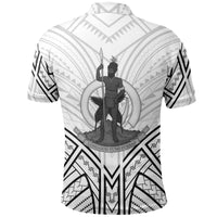 Vanuatu Polo Shirt Vanuatuan Seal Tribal Patterns - Polynesian Pride
