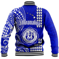 Hawaii Moanalua High School Baseball Jacket Tribal Kakau LT9 - Polynesian Pride