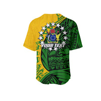 (Custom Personalised)Cook Islands Baseball Jersey Polynesian Style LT6 - Polynesian Pride