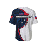 Samoa Independence Day Tribal Tattoo Baseball Jersey No.3 LT6 - Polynesian Pride