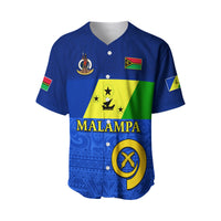 (Custom Personalised) Malampa Province Baseball Jersey Vanuatu Proud LT13 - Polynesian Pride