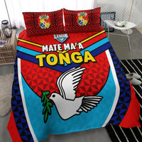 Tonga Mate Ma'a Rugby Bedding Set Jersey LT6 - Polynesian Pride