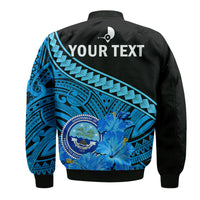 (Custom Personalised) Yap State Day Baseball Jacket Yap Flag and FSM Seal LT9 - Polynesian Pride