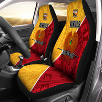 The Kumuls PNG Car Seat Covers Papua New Guinea Polynesian Dynamic Style LT14 - Polynesian Pride