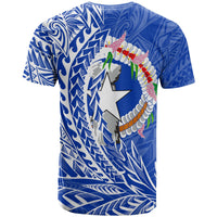 Northern Mariana Islands T Shirt Custom Wings Style - Polynesian Pride