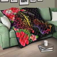 Cook Islands Premium Quilt - Tropical Hippie Style - Polynesian Pride