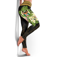 Fiji Leggings - Polynesian Gold Patterns Collection - Polynesian Pride