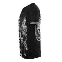 Federated States of Micronesia Custom Polynesian T Shirt Micronesian Warrior - Polynesian Pride