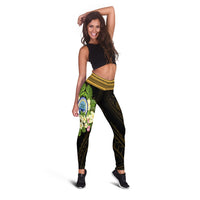 Federated States of Micronesia Leggings - Polynesian Gold Patterns Collection - Polynesian Pride