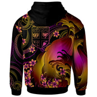 Fiji Custom Hoodie Fiji in wave - Polynesian Pride