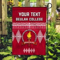 (Custom Personalised) Beulah College Flag Ngatu Pattern Tonga LT13 - Polynesian Pride