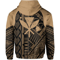 Hawaii Nei Hoodie Polynesian Gold - Polynesian Pride