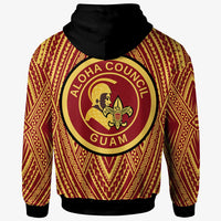 Guam Zip Hoodie Scouting in Guam - Polynesian Pride
