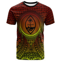 Guam T Shirt Polynesian Circle Pattern Unisex Reggae - Polynesian Pride