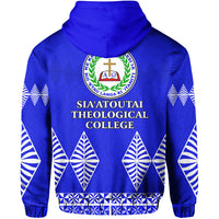 Siaatoutai Theological College Hoodie Tonga Pattern LT13 - Polynesian Pride