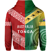 Australia and Tonga Hoodie Version Special LT13 - Polynesian Pride