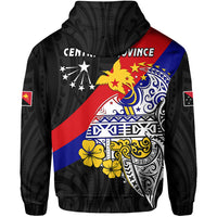 Central Province Zip Hoodie Style Life PNG LT13 - Polynesian Pride