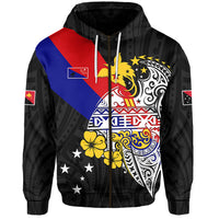 Custom Central Province Zip Hoodie Style Life PNG LT13 - Polynesian Pride