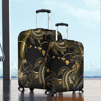 Hawaii Gold Galaxy Luggage Cover - Cato Style - Polynesian Pride