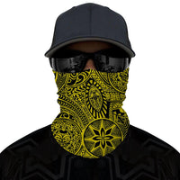Hawaii Bandana Polynesian Hawaiian Style Tribal Tattoo Yellow - Polynesian Pride