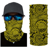 Hawaii Bandana Polynesian Maori Lauhala Yellow - Polynesian Pride