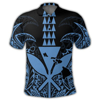 Hawaii Polynesian Kanaka Kakau Polo Shirt Alan Style Pastel - Polynesian Pride