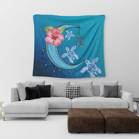 Hawaii Turtle Moon Dream Tapestry - AH - Polynesian Pride