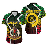 (Custom Personalised)Vanuatu Hawaiian Shirt Special Style LT6 Unisex Red - Polynesian Pride